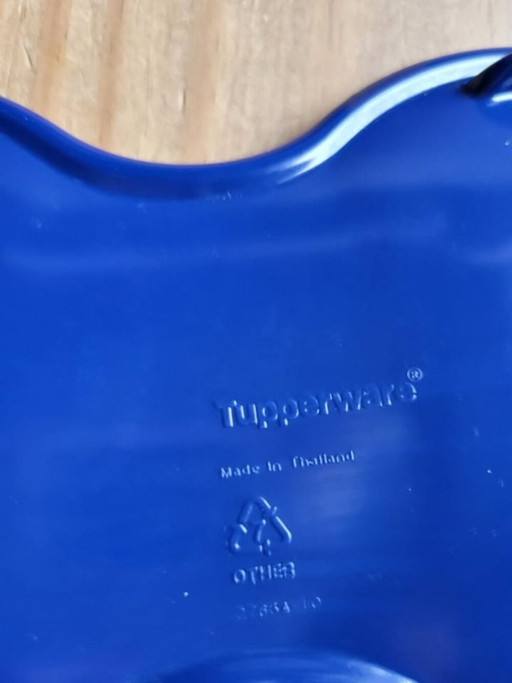 Tupperware Spoon Rest Blue 90's Y2K - Picture 5 of 5